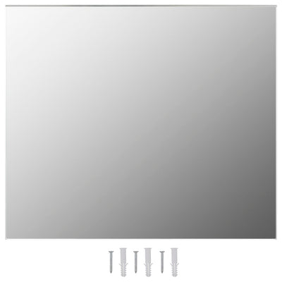 vidaXL Frameless Mirror 80x60 cm Glass