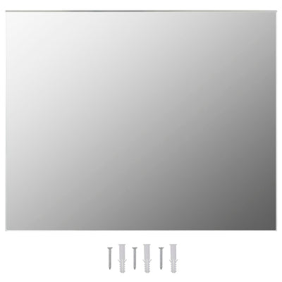 vidaXL Frameless Mirror 80x60 cm Glass