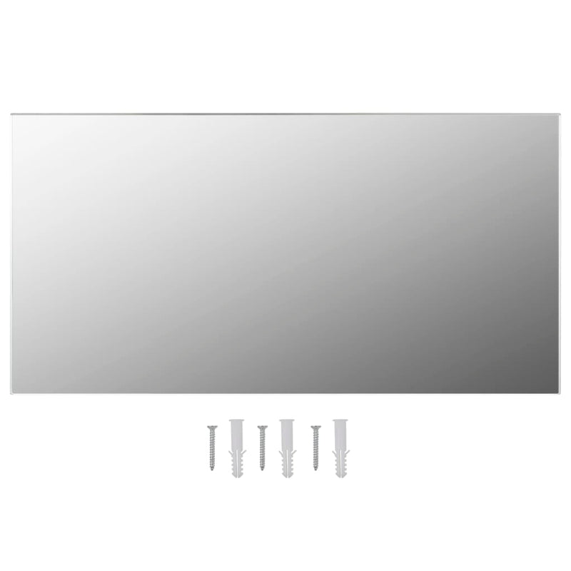 vidaXL Frameless Mirror 80x60 cm Glass