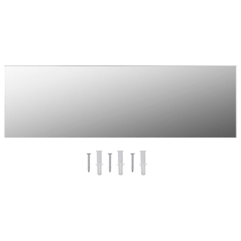 vidaXL Frameless Mirror 80x60 cm Glass