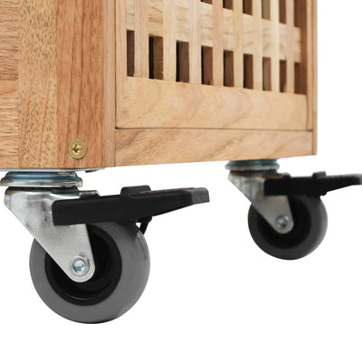 vidaXL Bathroom Cabinet 41x41x91 cm Solid Walnut Wood