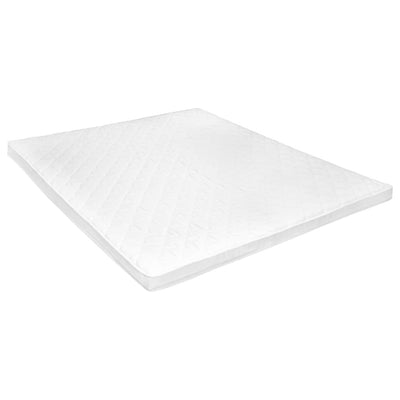 vidaXL Mattress Topper 140x200 cm Cold Foam Egg Profile 6 cm