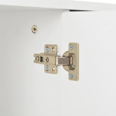 vidaXL Sideboard High Gloss Black 107x35x80.5 cm