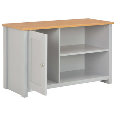 vidaXL TV Cabinet Grey 95x39x58 cm