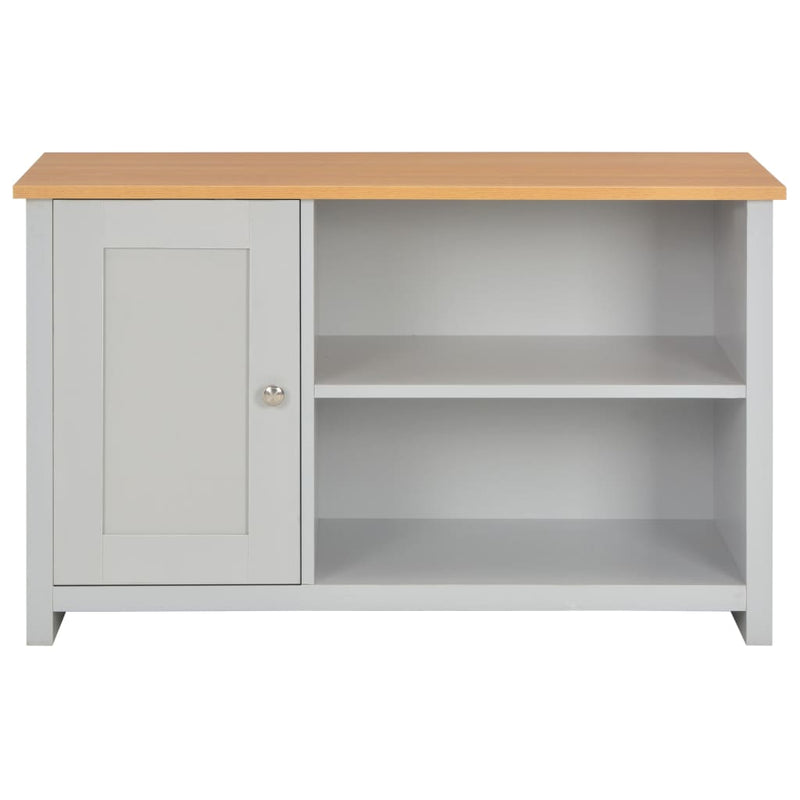 vidaXL TV Cabinet Grey 95x39x58 cm