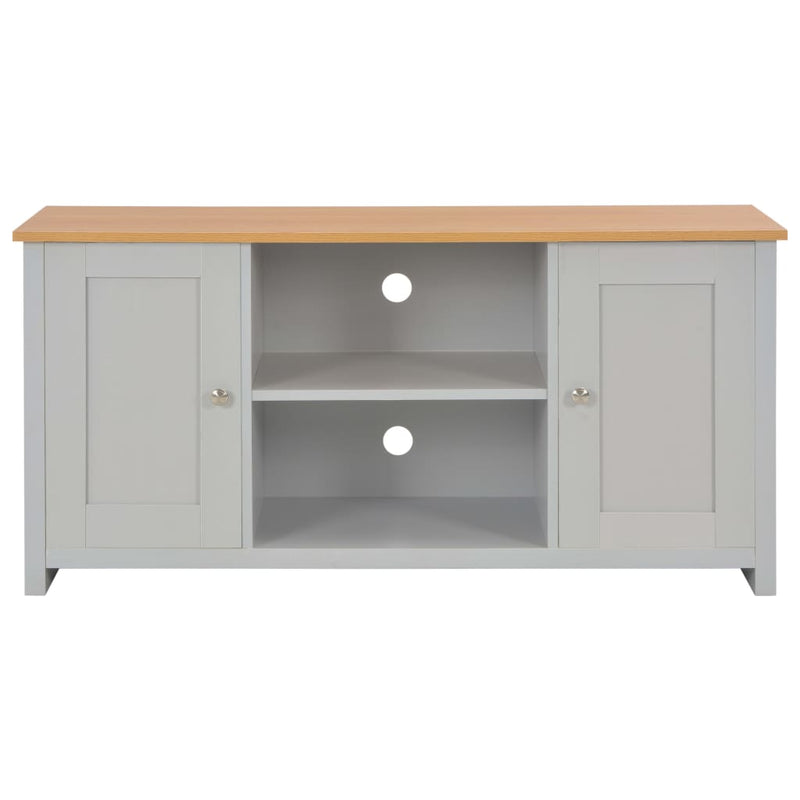 vidaXL TV Cabinet Grey 120x39x58 cm