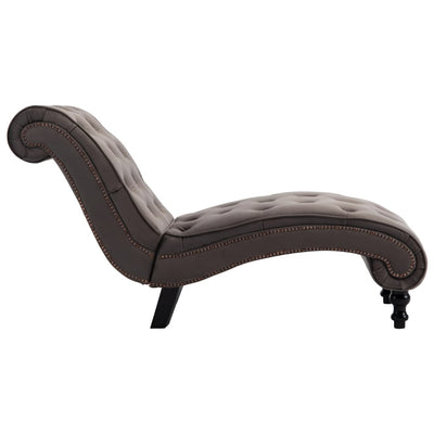 vidaXL Chaise Lounge Black Velvet