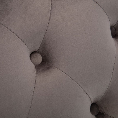 vidaXL Chaise Lounge Black Velvet