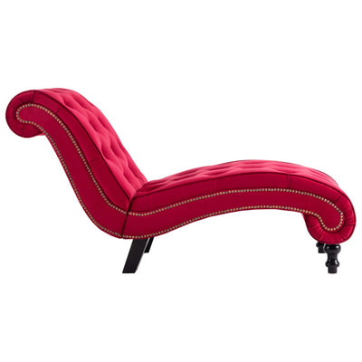 vidaXL Chaise Lounge Black Velvet