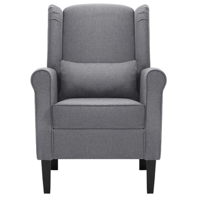 vidaXL Armchair Beige Fabric