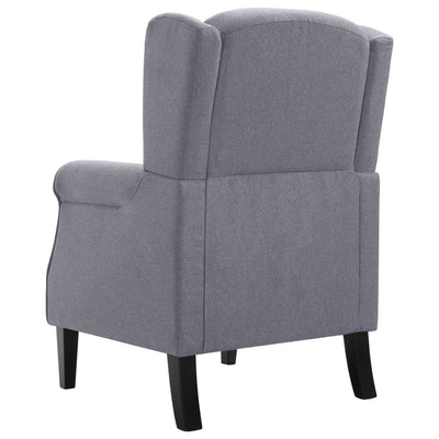 vidaXL Armchair Beige Fabric