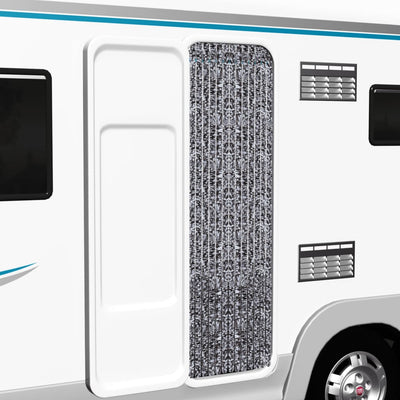 vidaXL Insect Curtain Beige 56x185 cm Chenille