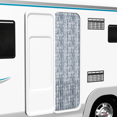 vidaXL Insect Curtain Beige 56x185 cm Chenille