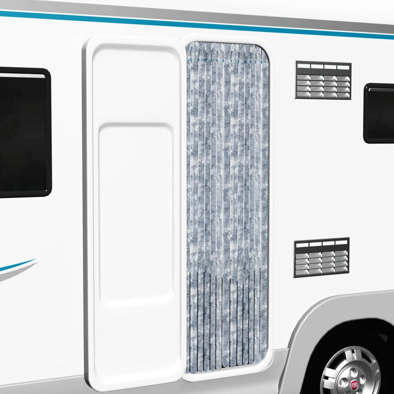 vidaXL Insect Curtain Beige 56x185 cm Chenille