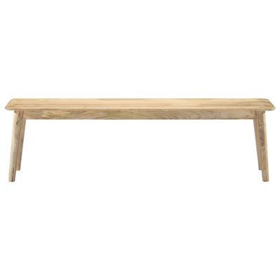 vidaXL Bench 160 cm Solid Mango Wood