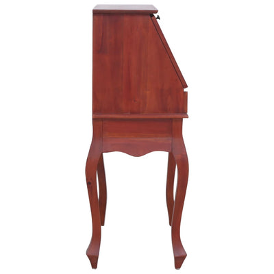 vidaXL Secretary Desk 78x42x103 cm Solid Mahogany Wood
