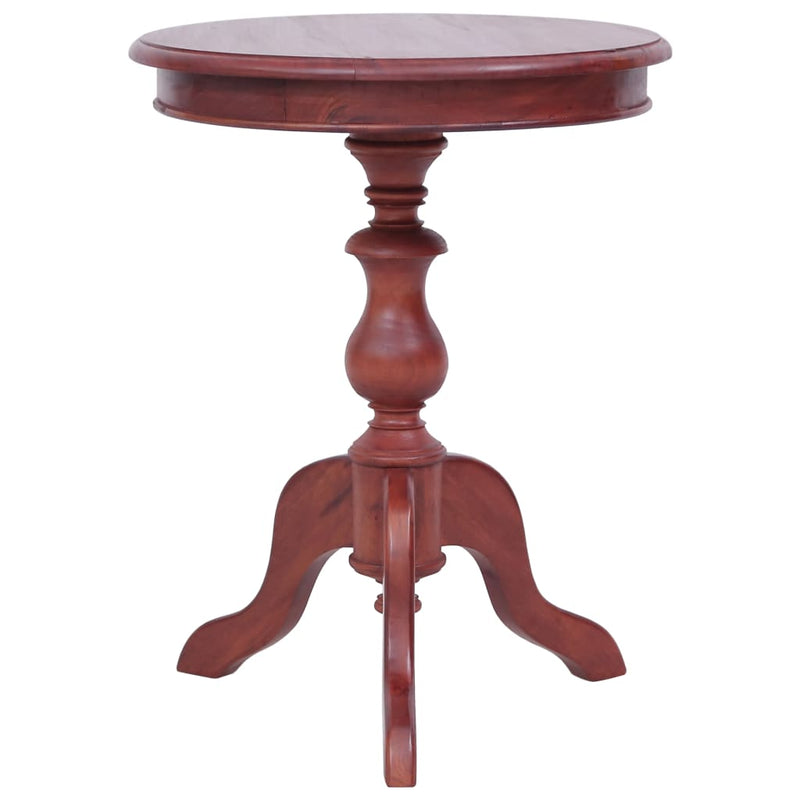 vidaXL Side Table Brown 50x50x65 cm Solid Mahogany Wood