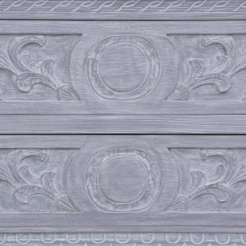 vidaXL Sideboard with 2 Drawers 90x30x60 cm Solid Mahogany Wood