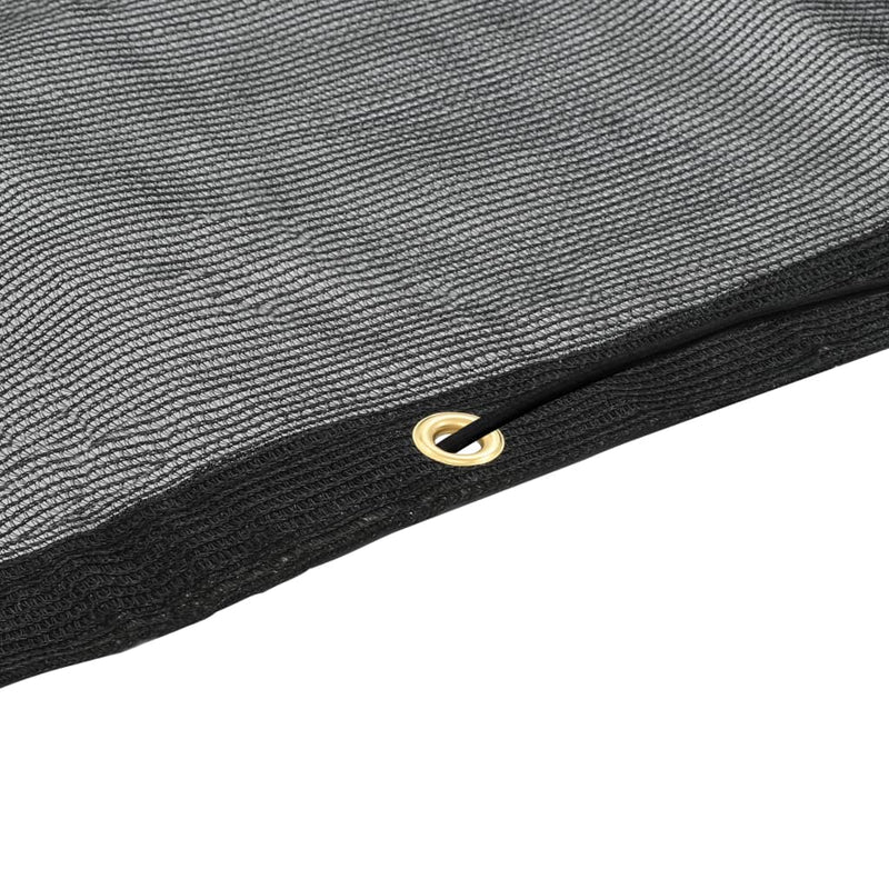 vidaXL Trailer Net HDPE 2x3 m Black