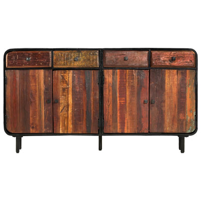 vidaXL Sideboard Solid Reclaimed Wood 140x35x76 cm