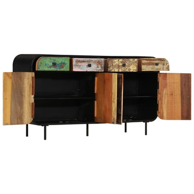 vidaXL Sideboard Solid Reclaimed Wood 140x35x76 cm