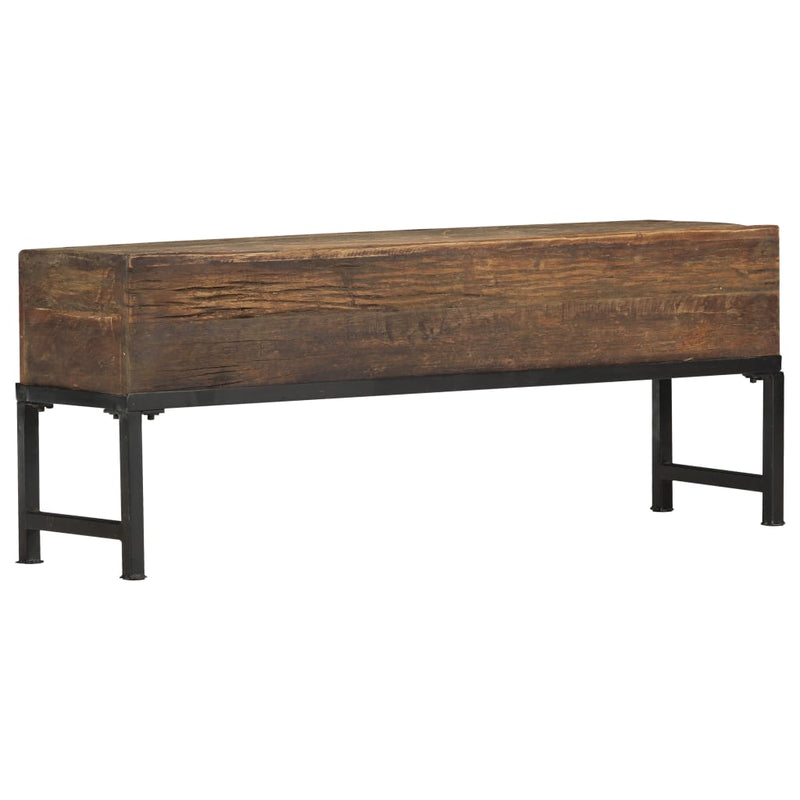 vidaXL Bench 160 cm Solid Reclaimed Wood