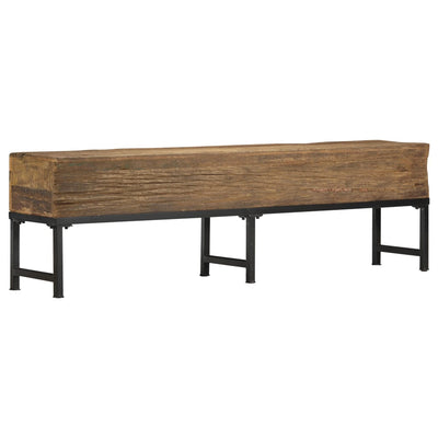 vidaXL Bench 160 cm Solid Reclaimed Wood