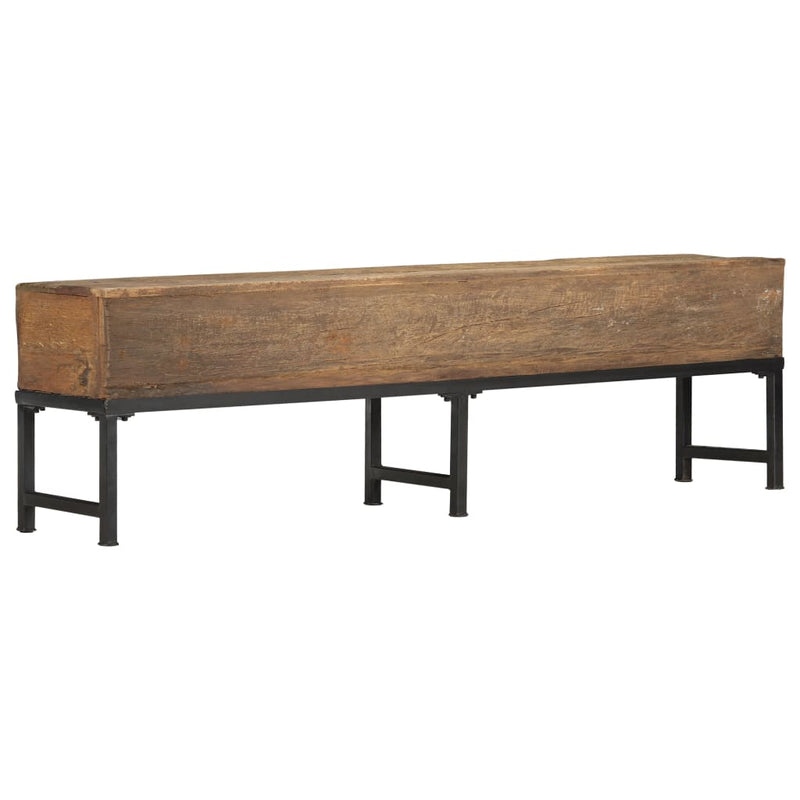 vidaXL Bench 160 cm Solid Reclaimed Wood