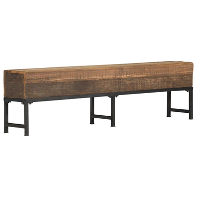 vidaXL Bench 160 cm Solid Reclaimed Wood