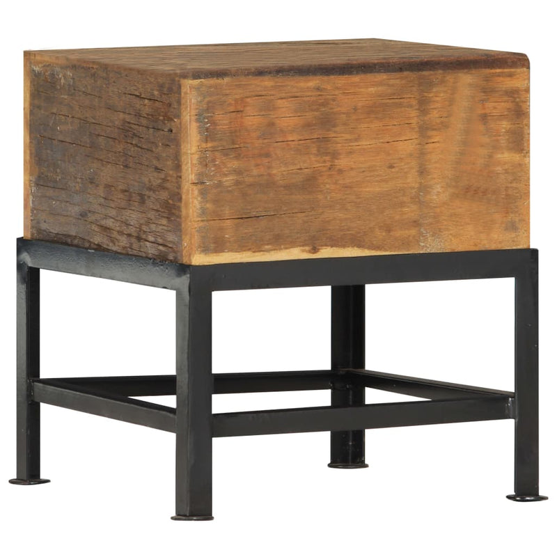 vidaXL Stool 35x35x40 cm Solid Reclaimed Wood
