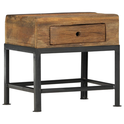 vidaXL Bedside Cabinet 40x35x40 cm Solid Reclaimed Wood