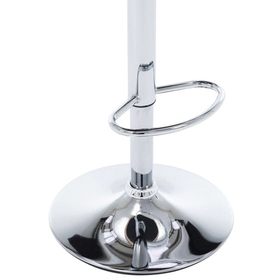 vidaXL Bar Stools 2 pcs Dark Grey Fabric and Bentwood