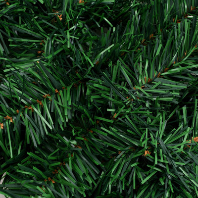 vidaXL Christmas Garlands 4 pcs with Baubles Green 270 cm PVC