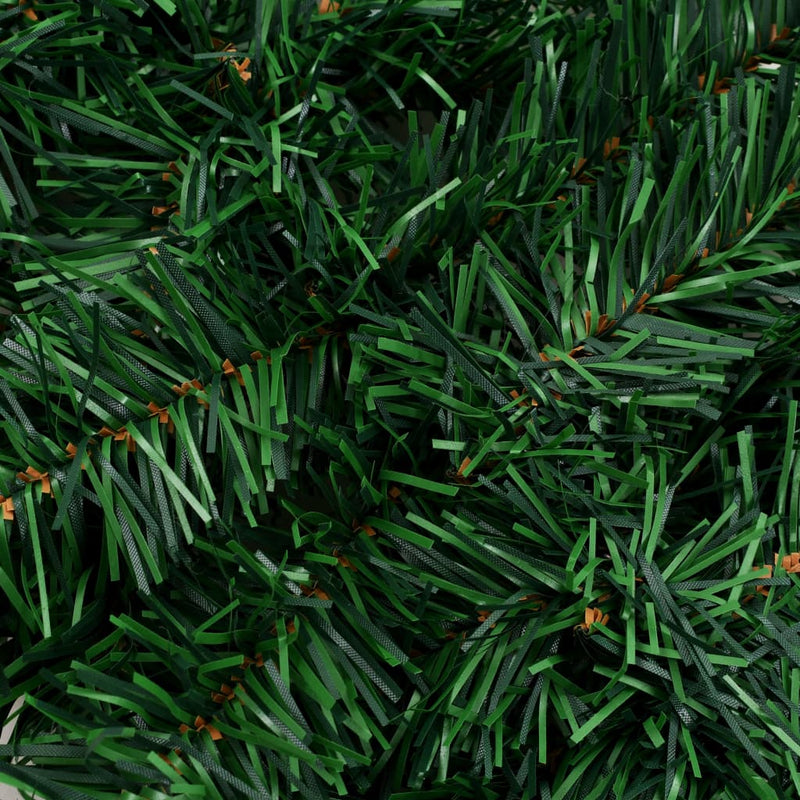 vidaXL Christmas Garlands 4 pcs with Baubles Green 270 cm PVC