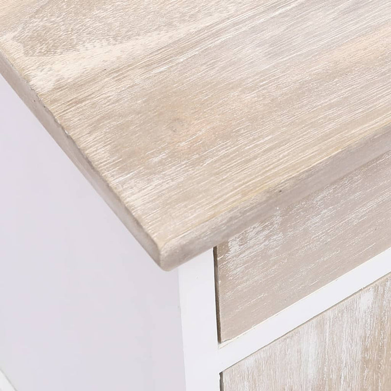 vidaXL Bedside Cabinets 2 pcs 38x28x45 cm Paulownia Wood