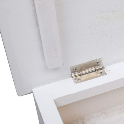 vidaXL Shoe Cabinet Brown 50x28x98 cm Paulownia Wood