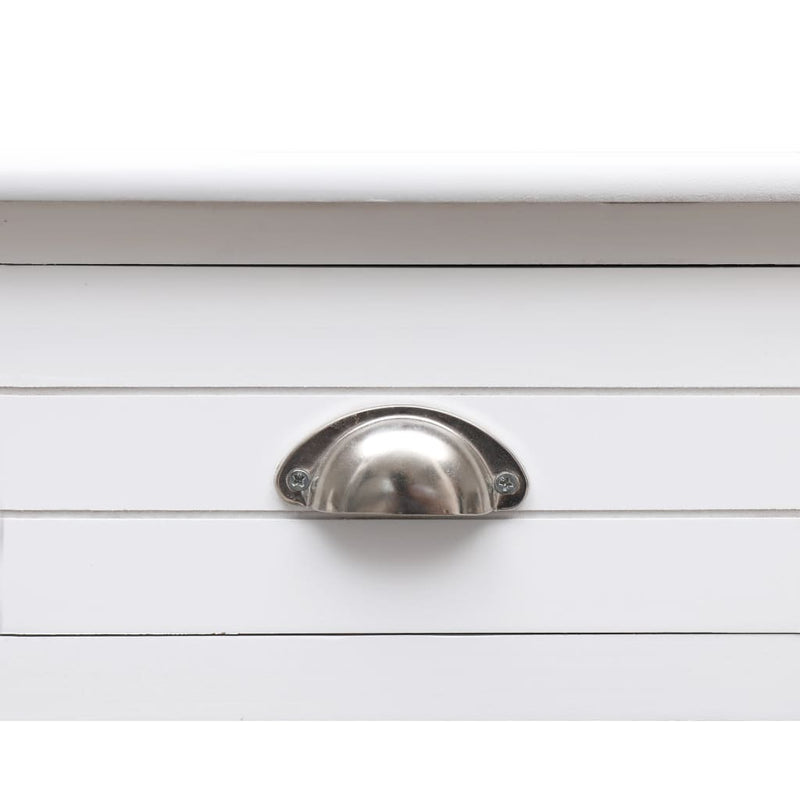 vidaXL Writing Desk Black 110x45x76 cm Wood