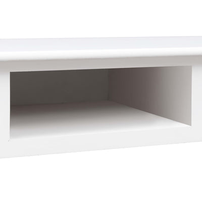 vidaXL Writing Desk Black 110x45x76 cm Wood