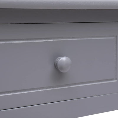 vidaXL Writing Desk Black 110x45x76 cm Wood