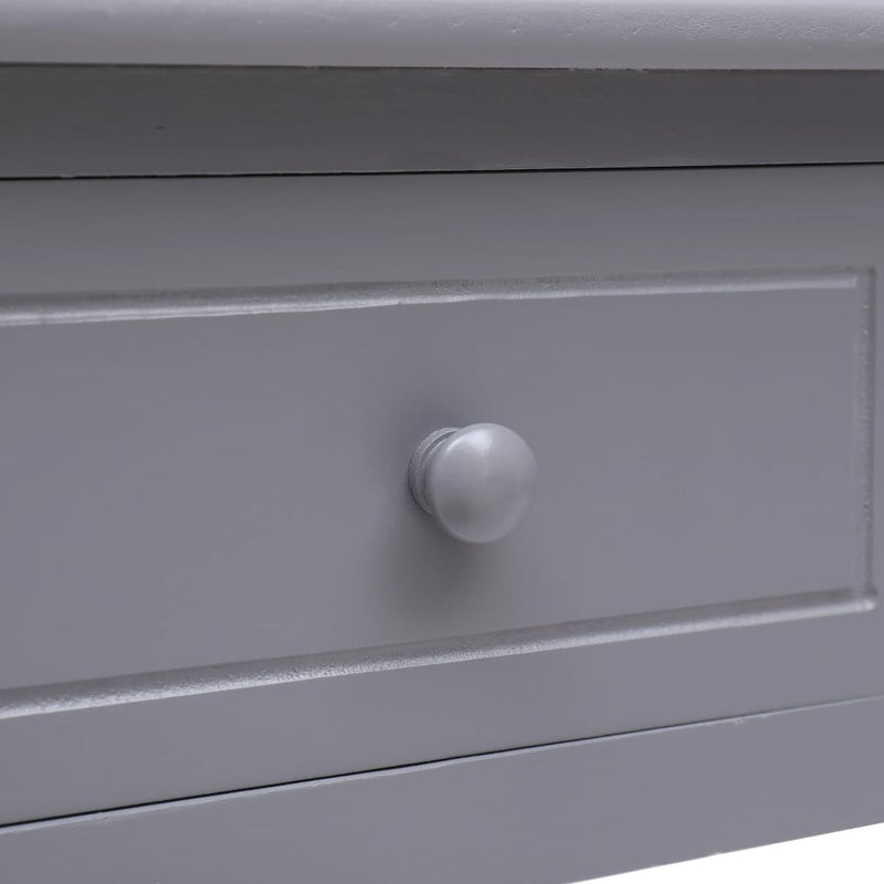 vidaXL Writing Desk Black 110x45x76 cm Wood