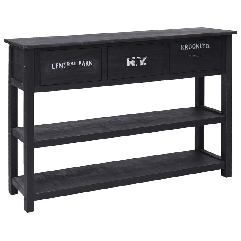 vidaXL Sideboard Antique White 115x30x76 cm Wood