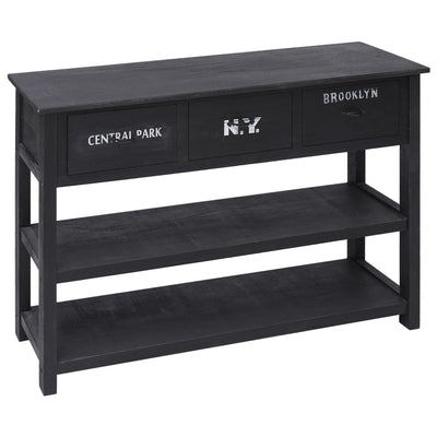 vidaXL Sideboard Antique White 115x30x76 cm Wood