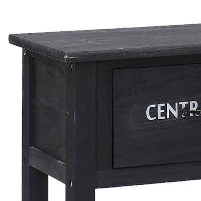 vidaXL Sideboard Antique White 115x30x76 cm Wood