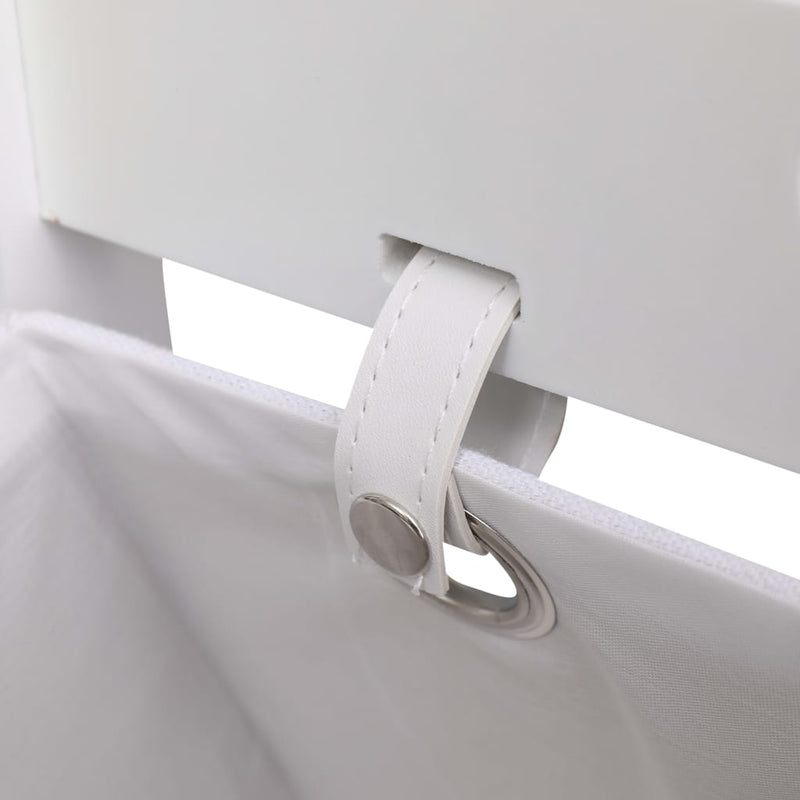 vidaXL 4-Layer Basket Rack Flower 35x35x125 cm Wood