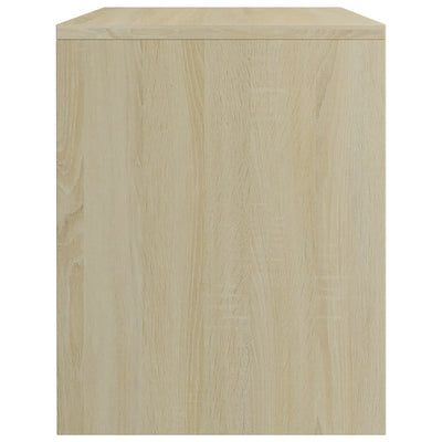 vidaXL Bedside Cabinet Sonoma Oak 40x30x40 cm Engineered Wood