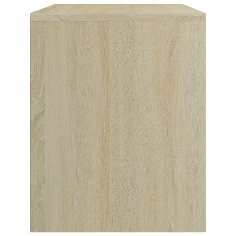 vidaXL Bedside Cabinet Sonoma Oak 40x30x40 cm Engineered Wood