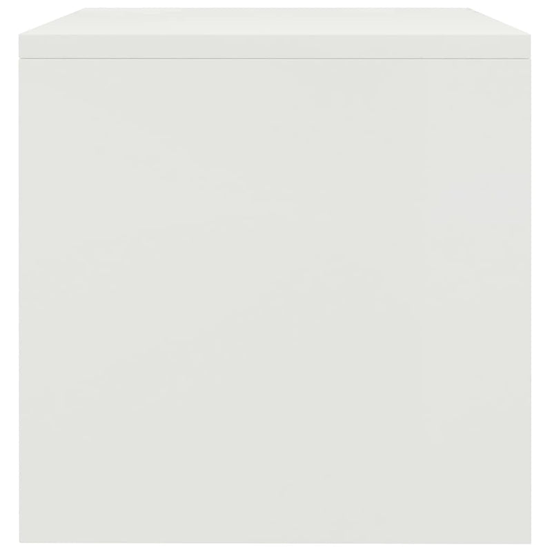 vidaXL Bedside Cabinet Black 40x30x30 cm Engineered Wood