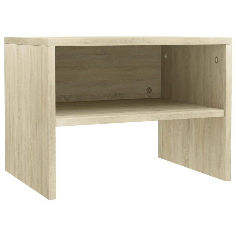 vidaXL Bedside Cabinets 2 pcs Sonoma Oak 40x30x30 cm Engineered Wood
