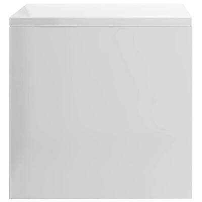 vidaXL Bedside Cabinet Black 40x30x30 cm Engineered Wood