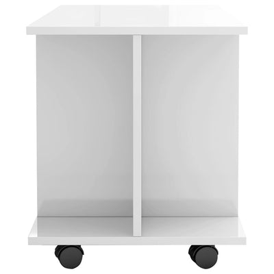 vidaXL TV Cabinet with Castors Sonoma Oak 80x40x45 cm Engineered Wood